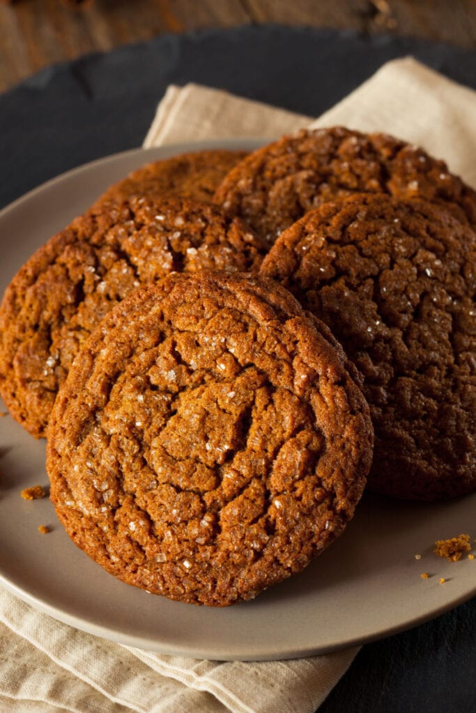 Soft and Chewy Homemade Ginger Cookies