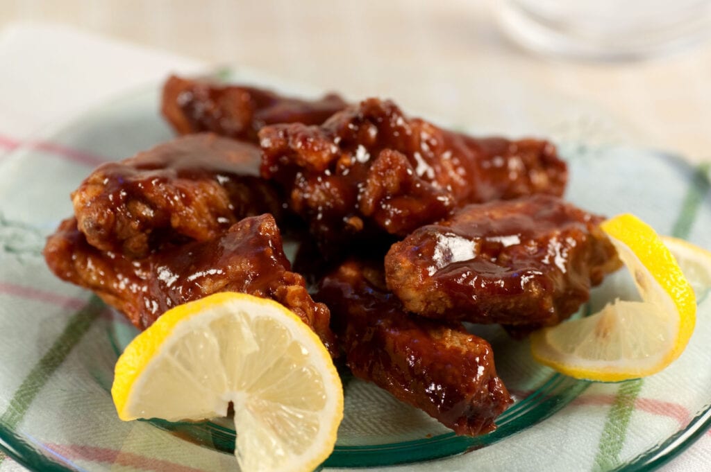 Hickory Smoked BBQ Chicken Wings