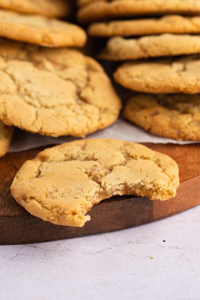Homemade Butter Toffee Cookies