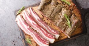 Homemade Dried-Pork Guanciale with Rosemary and Spices