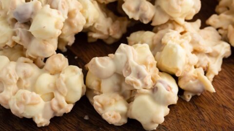 Homemade Salty Rice Krispie Cookies with Peanuts