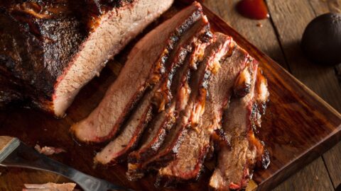 Homemade Smoked BBQ Brisket