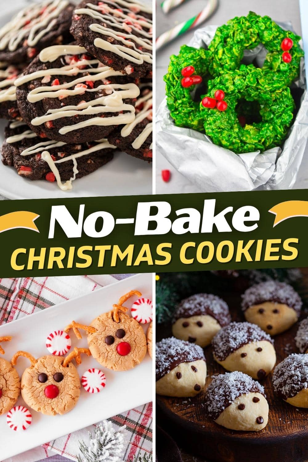 No-Bake Christmas Cookies