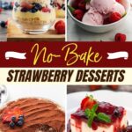 No-Bake Strawberry Desserts
