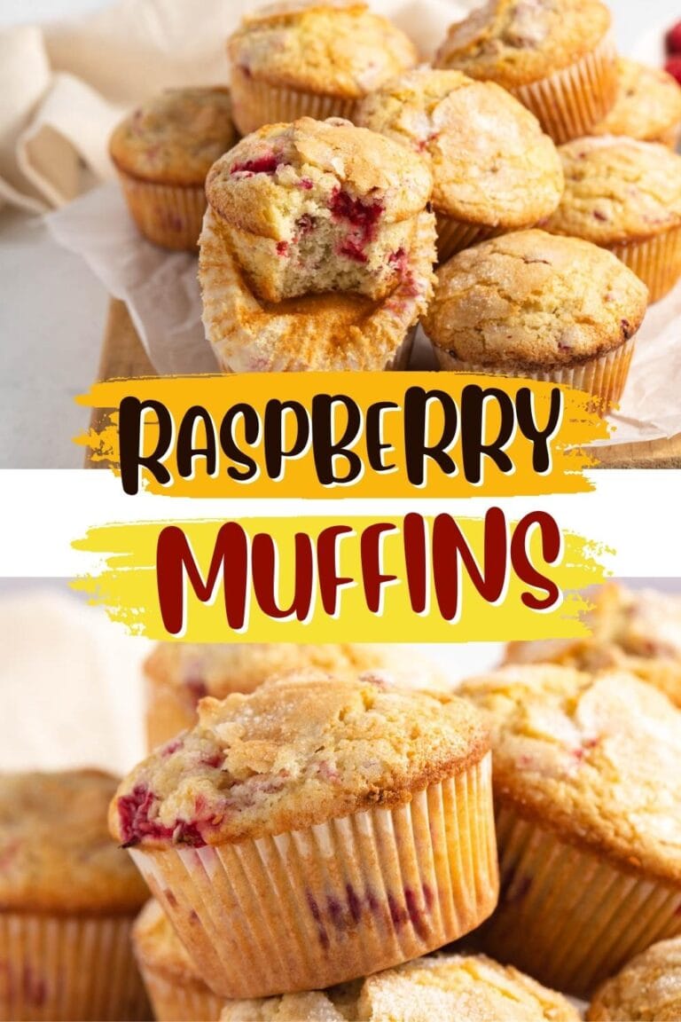 Easy Raspberry Muffins Recipe - Insanely Good