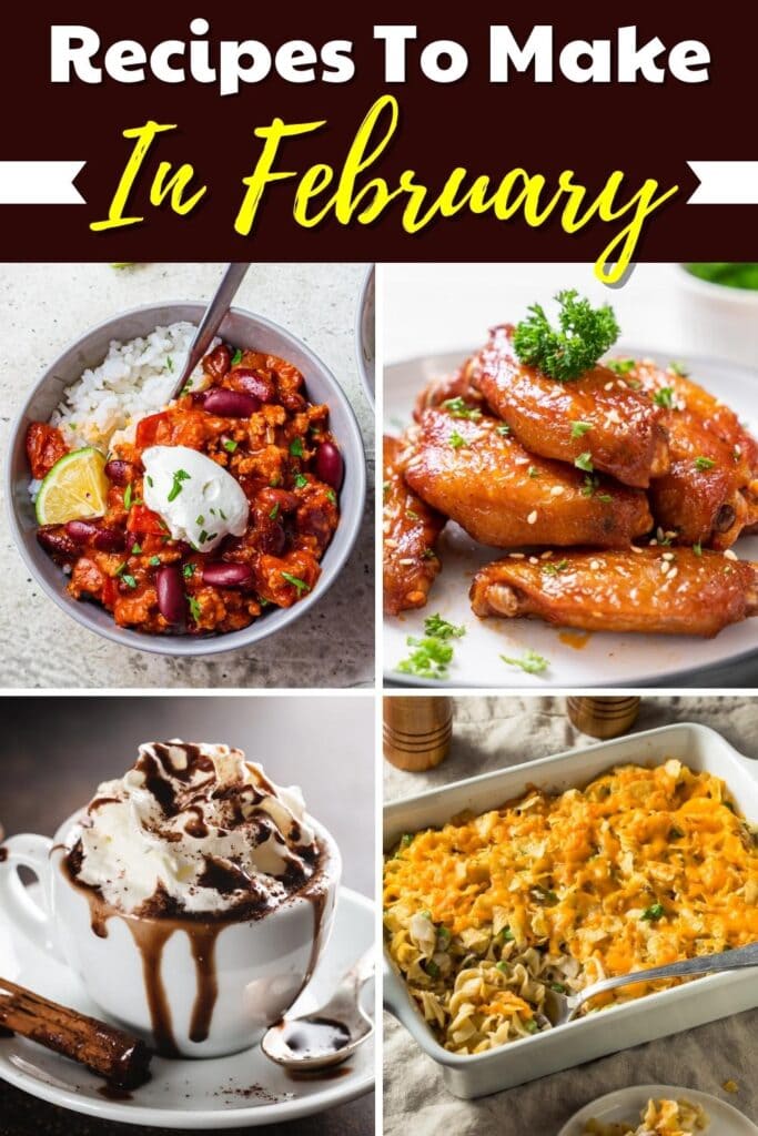 Recipes Made in February