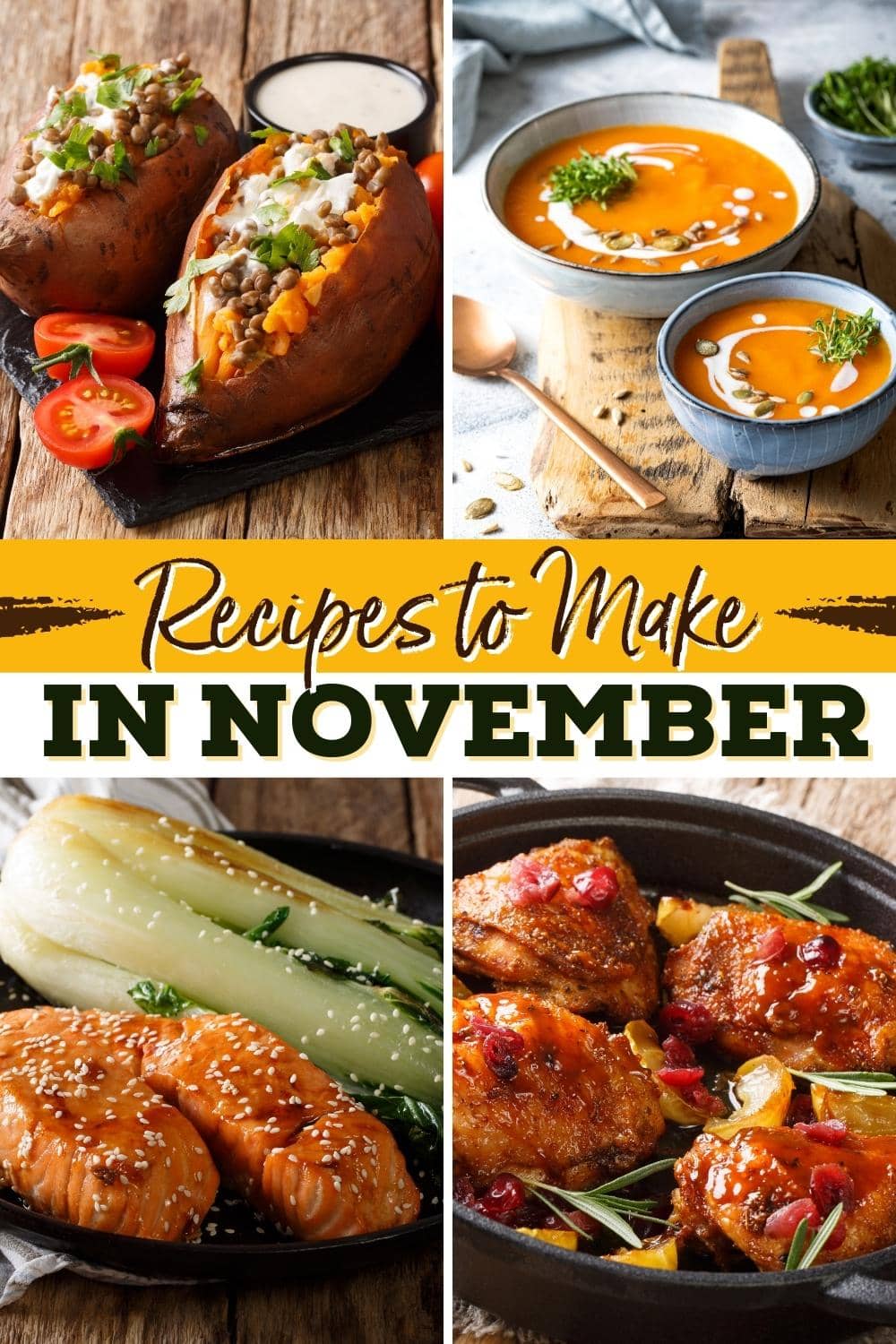 Dinner Recipes November