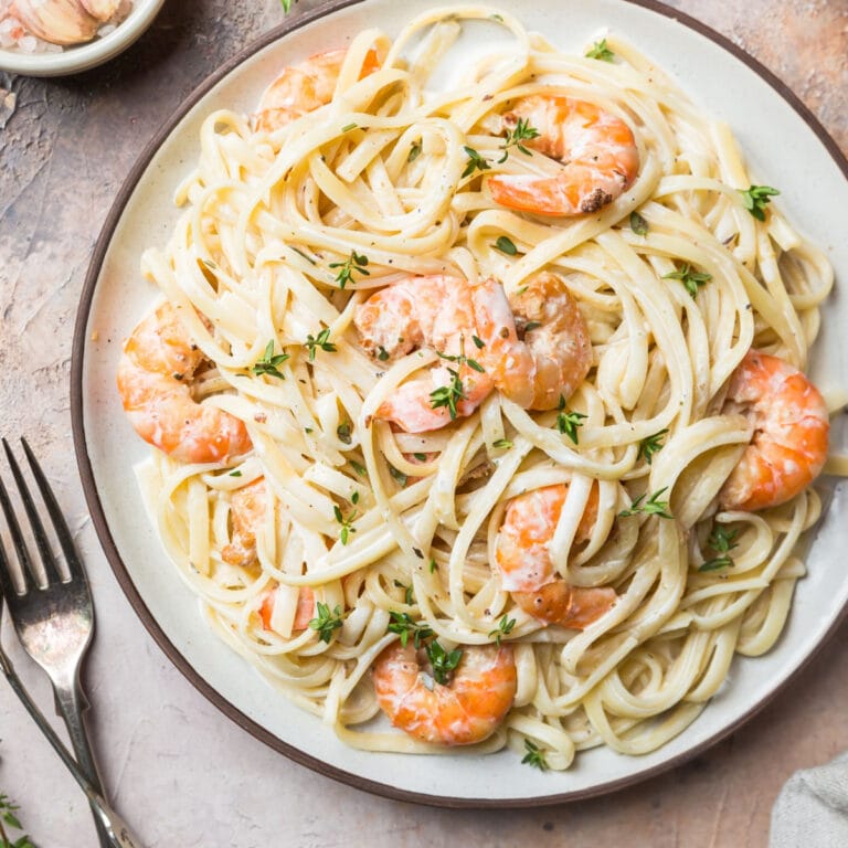 Easy Shrimp Alfredo Recipe - Insanely Good