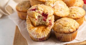 Sweet Homemade Raspberry Muffins