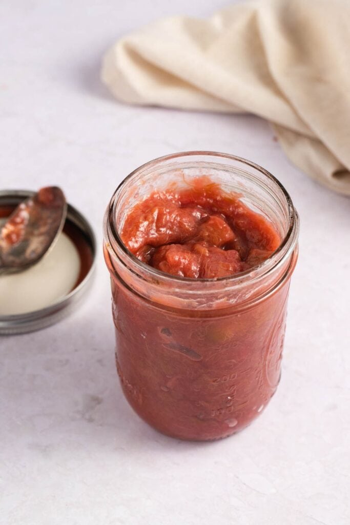 Tart, Sweet and Earthy Rhubarb Sauce
