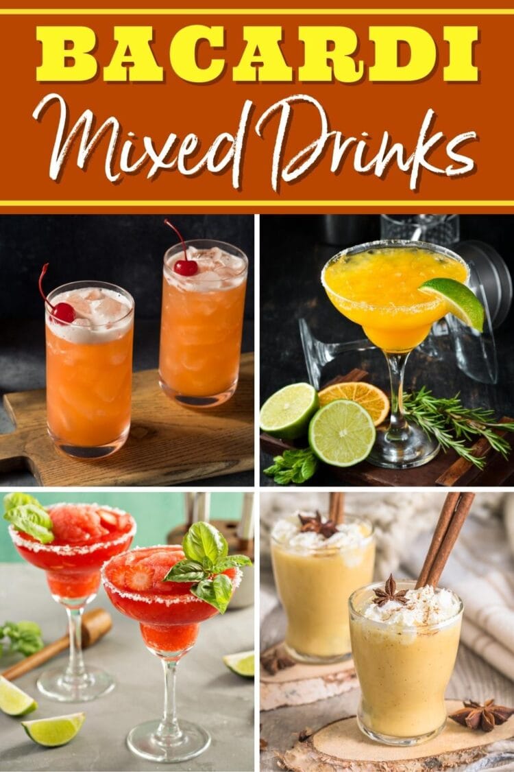 17 Best Bacardi Mixed Drinks (+ Easy Recipes) - Insanely Good