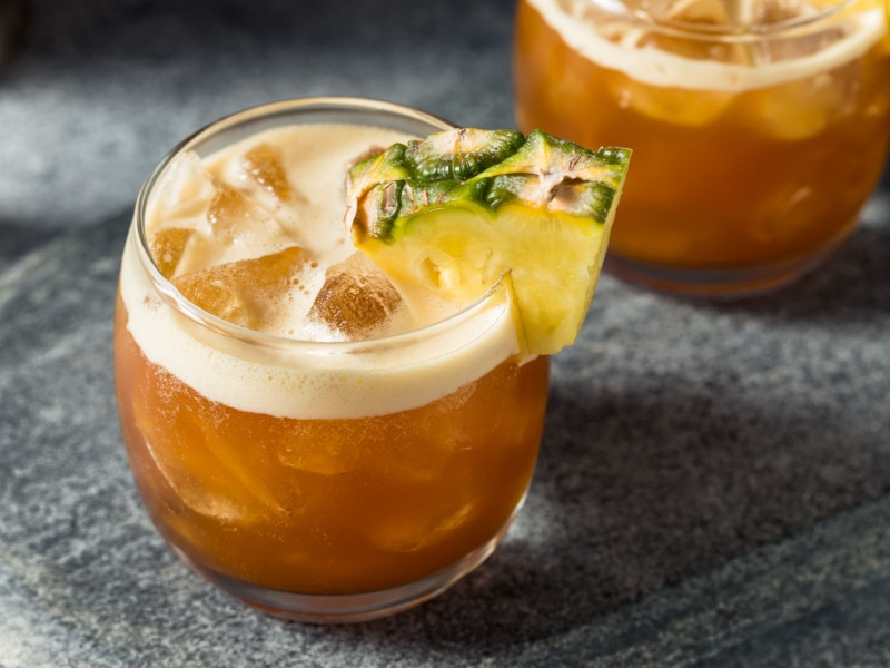 French Style Rum Cocktail 