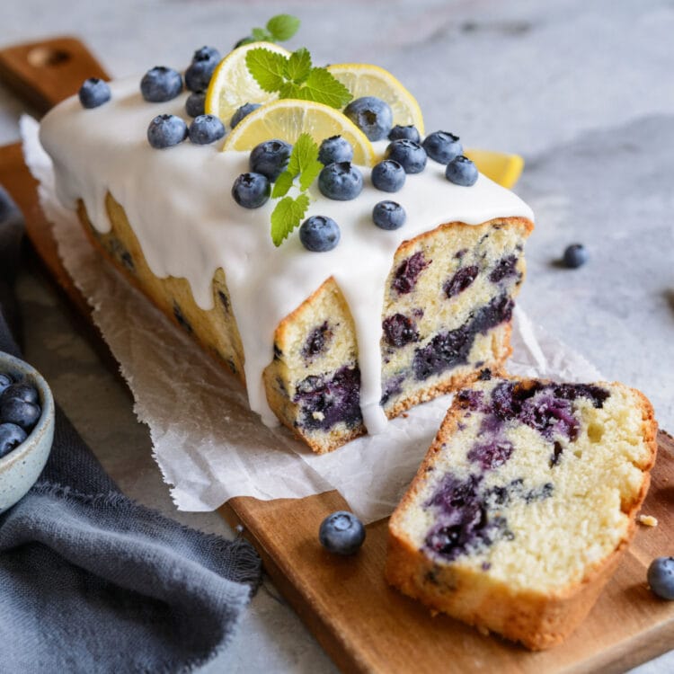 Best Lemon Blueberry Bread Recipe - Insanely Good