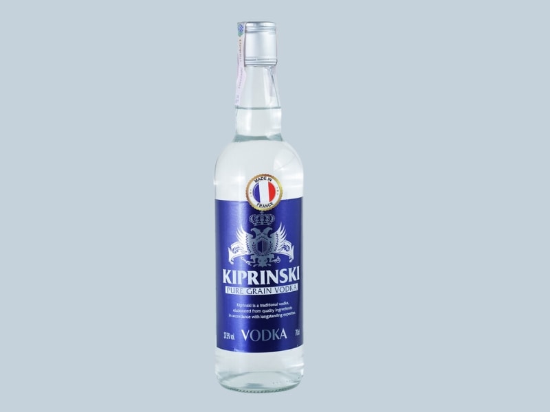 Kiprinski, a Bottle of Grain Vodka