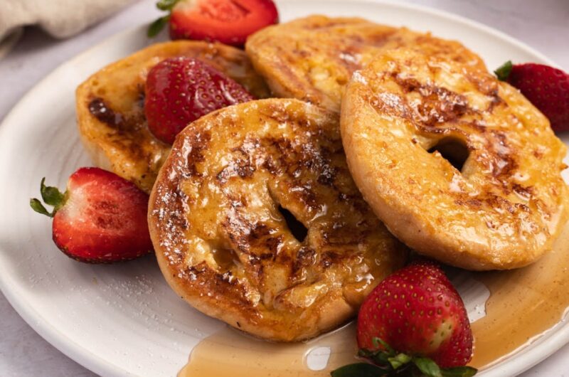 French Toast Bagel (Homemade Recipe)