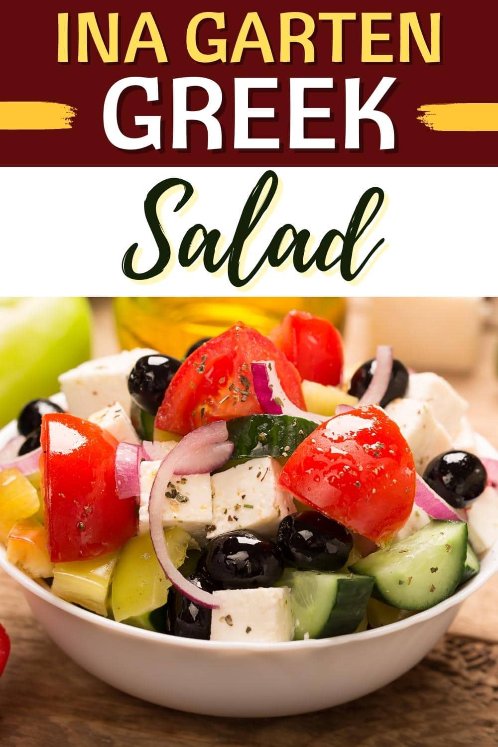 Ina Garten Greek Salad Barefoot Contessa Recipe Insanely Good