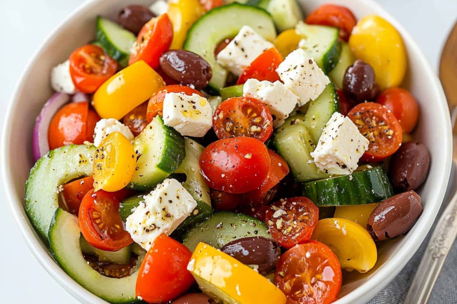 Ina Garten Greek Salad (Barefoot Contessa Recipe)