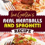 Ina Garten's Real Meatballs and Spaghetti Recipe