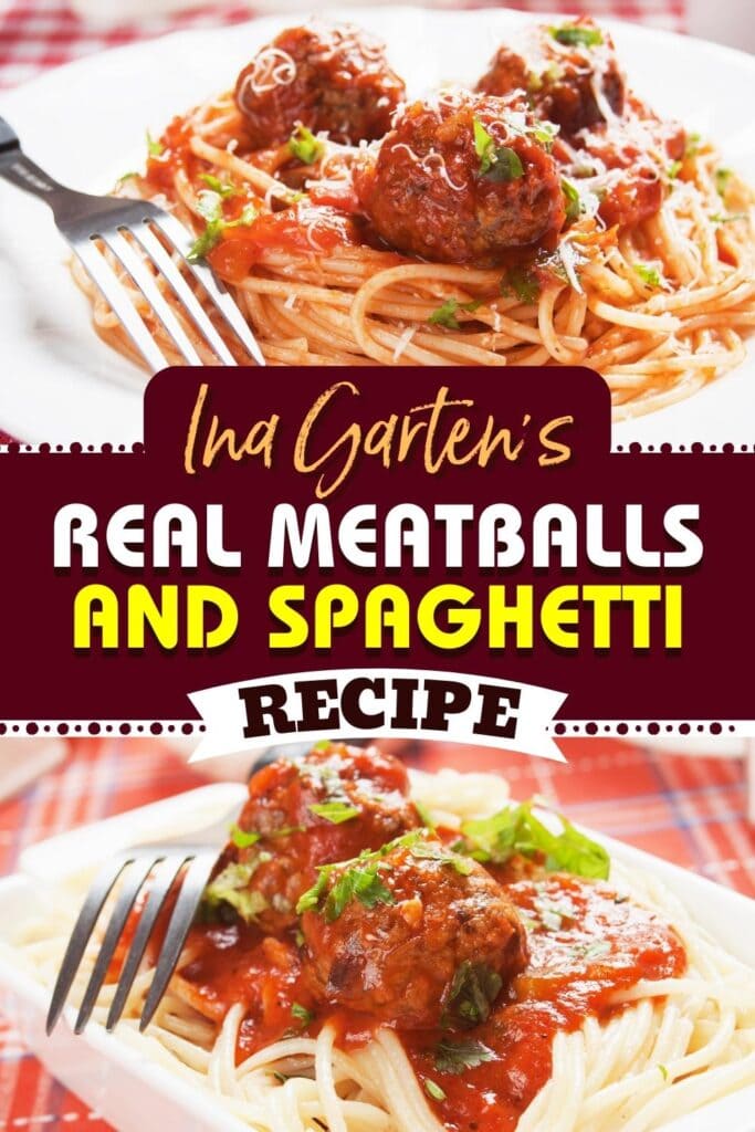Ina Garten's Real Meatballs and Spaghetti Recipe