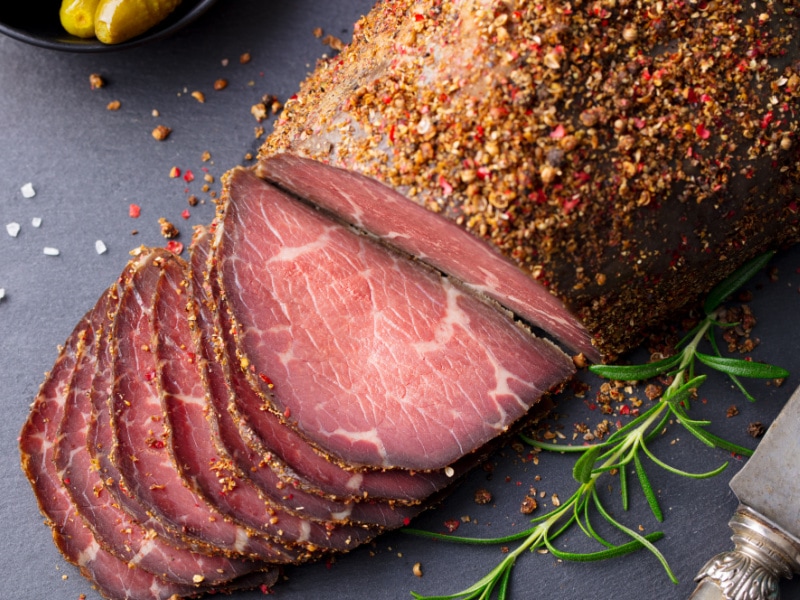 Sliced Pastrami Rub with Herbs and Spices