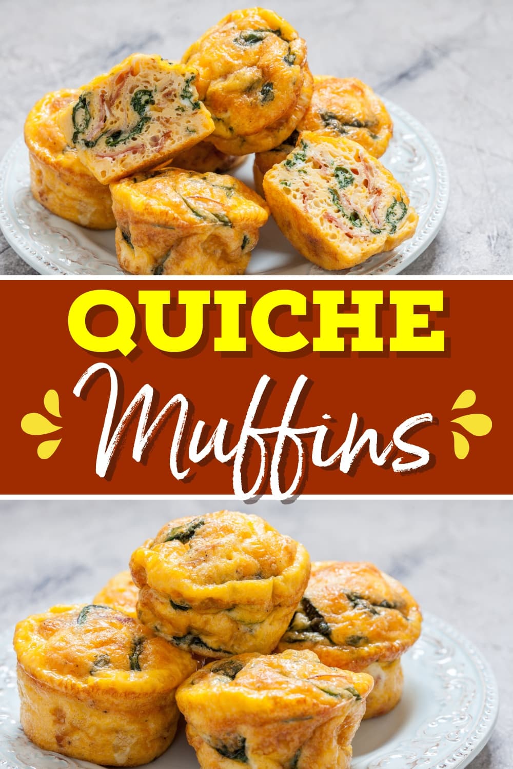 Quiche Muffins (Easy Breakfast Recipe) - Insanely Good