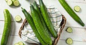 Raw Organic Green Cucumber