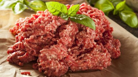 Raw Organic Grass Fed Ground Beef