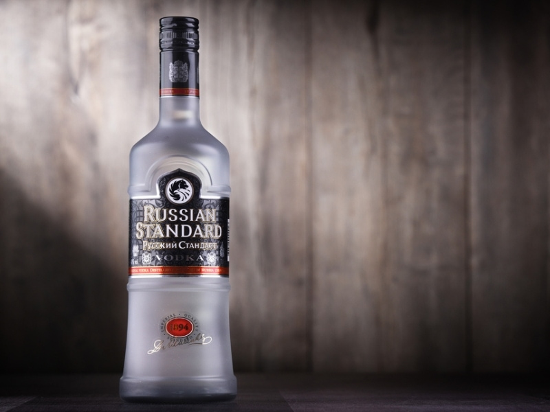 Botol Vodka Standar Rusia 