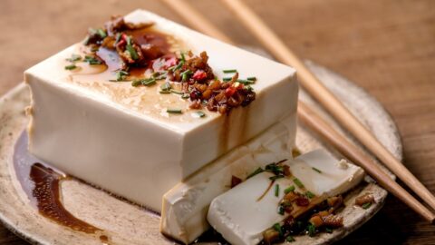 Silken Tofu with Soy Sauce and Spices