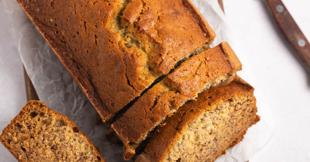Soft and Delicious Dairy-Free Banana Bread
