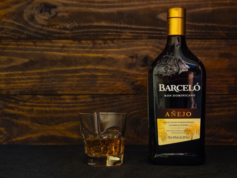Bottle of Spanish Style Rum