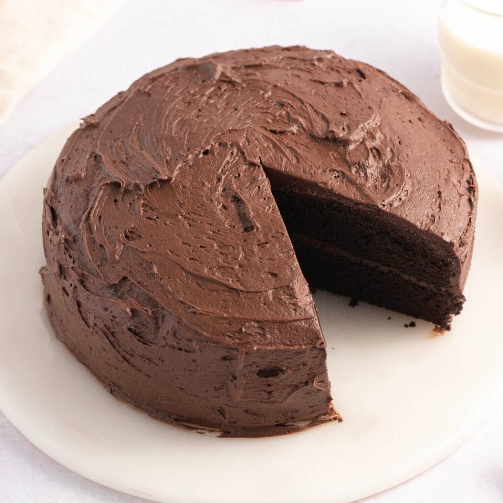 Sweet Homemade Chocolate Cake
