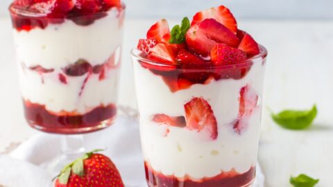 Sweet Homemade Strawberry Trifle