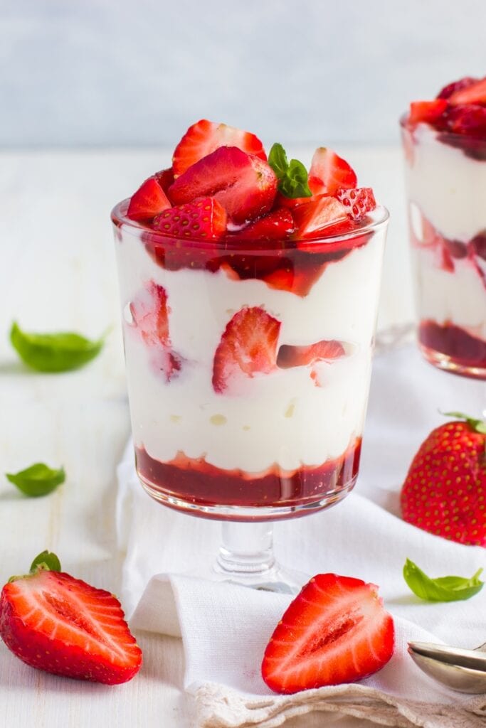 Sweet Homemade Strawberry Trifle