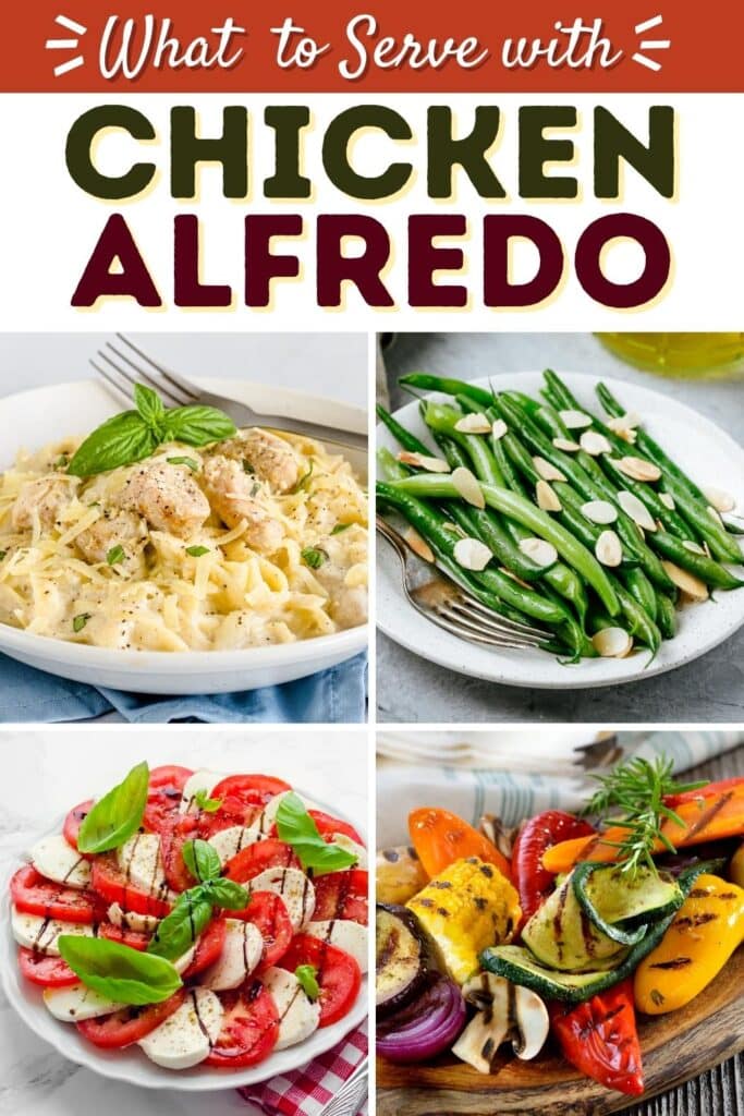 Vad ska man servera till kyckling Alfredo