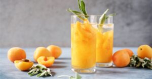 Boozy Refreshing Homemade Apricot Cocktail
