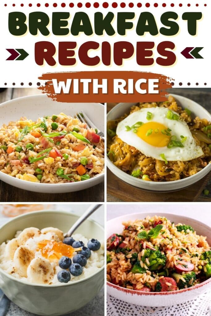 Breakfast Recipes with Rice