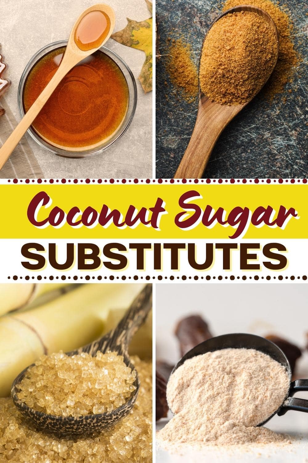 Coconut Sugar Substitutes