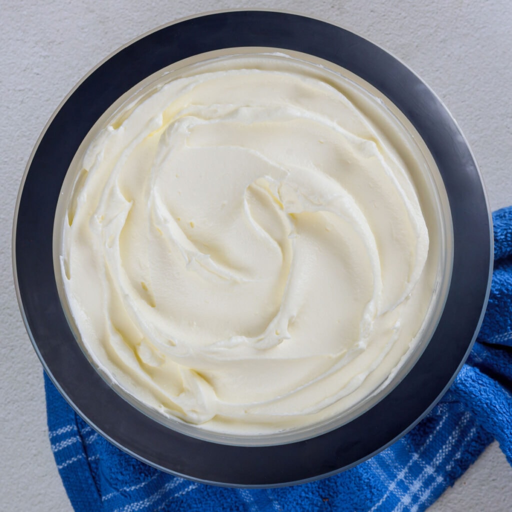 Cream in a Bowl