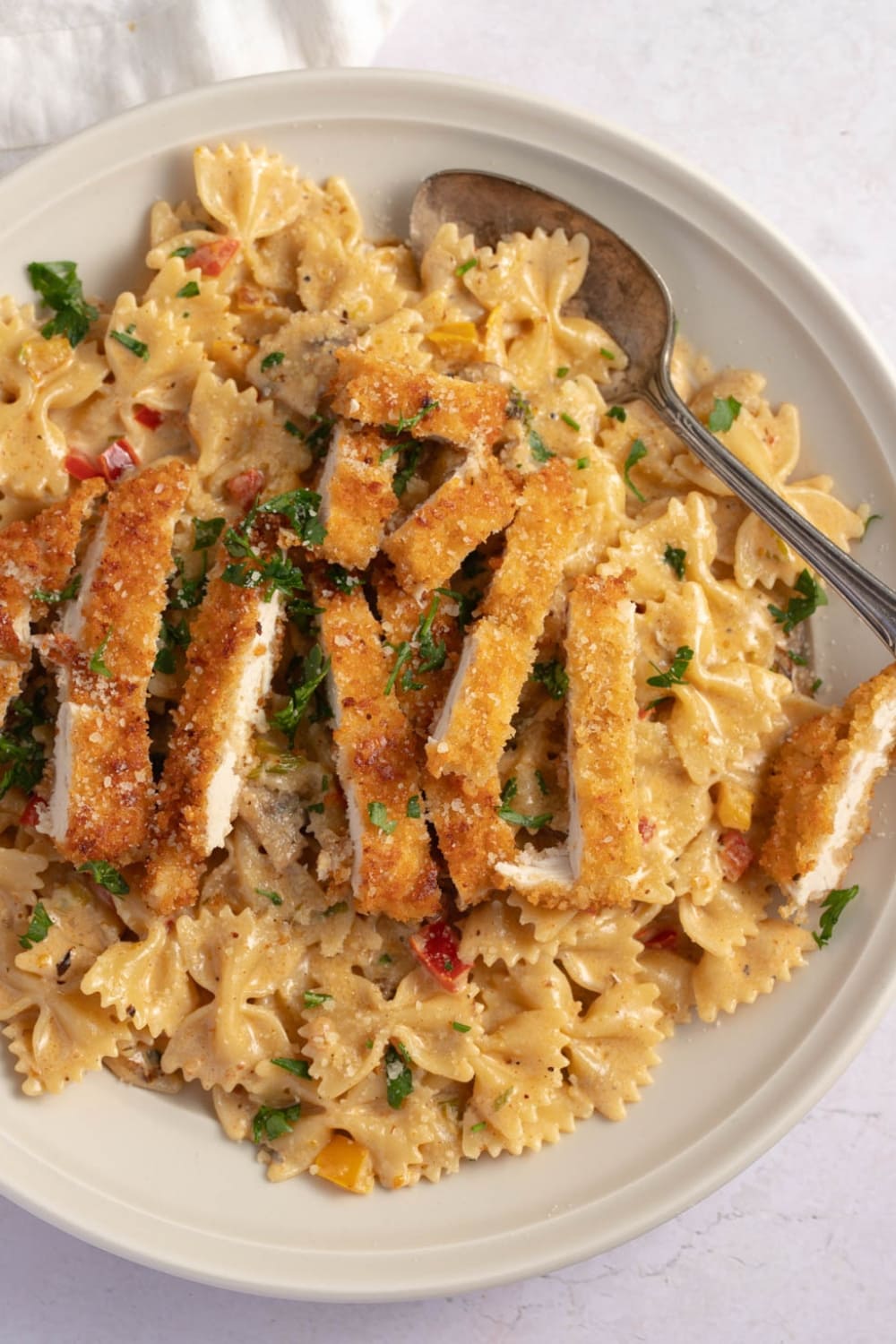 Delicious Homemade Chicken Pasta with Herbs