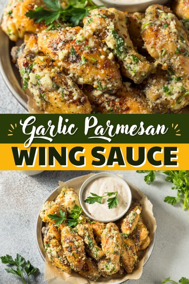 Garlic Parmesan Wing Sauce Best Recipe Insanely Good