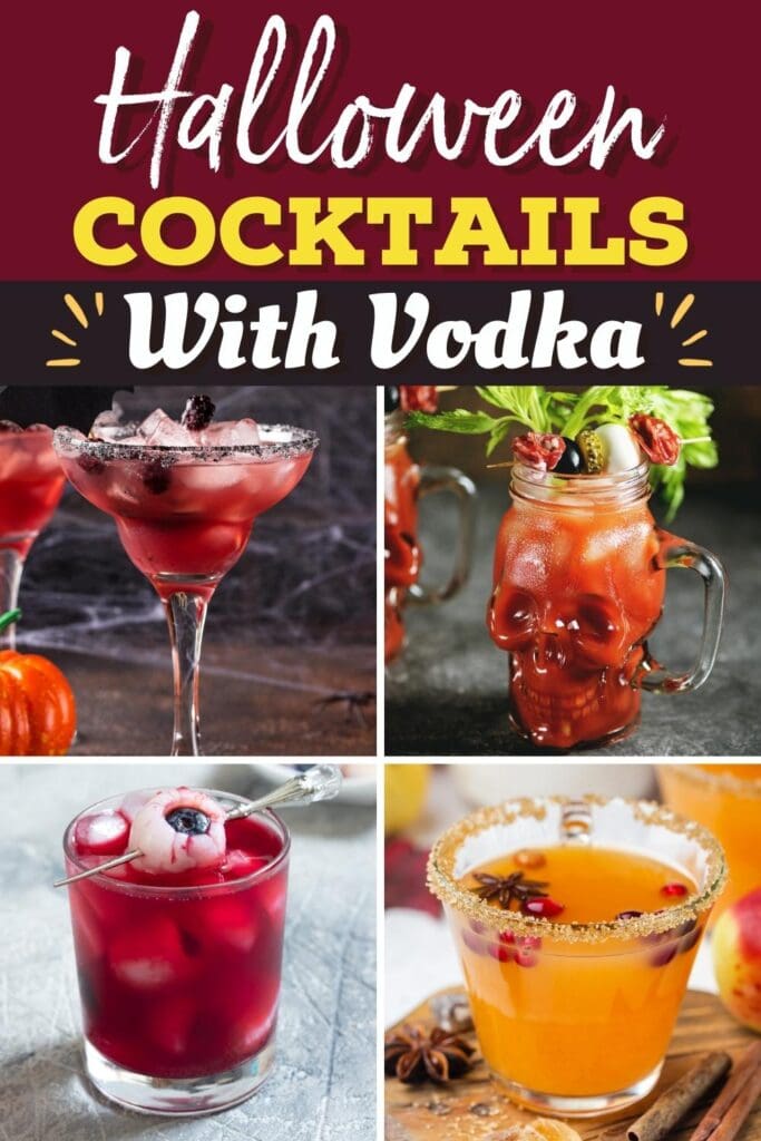 Halloween Cocktails with Vodka