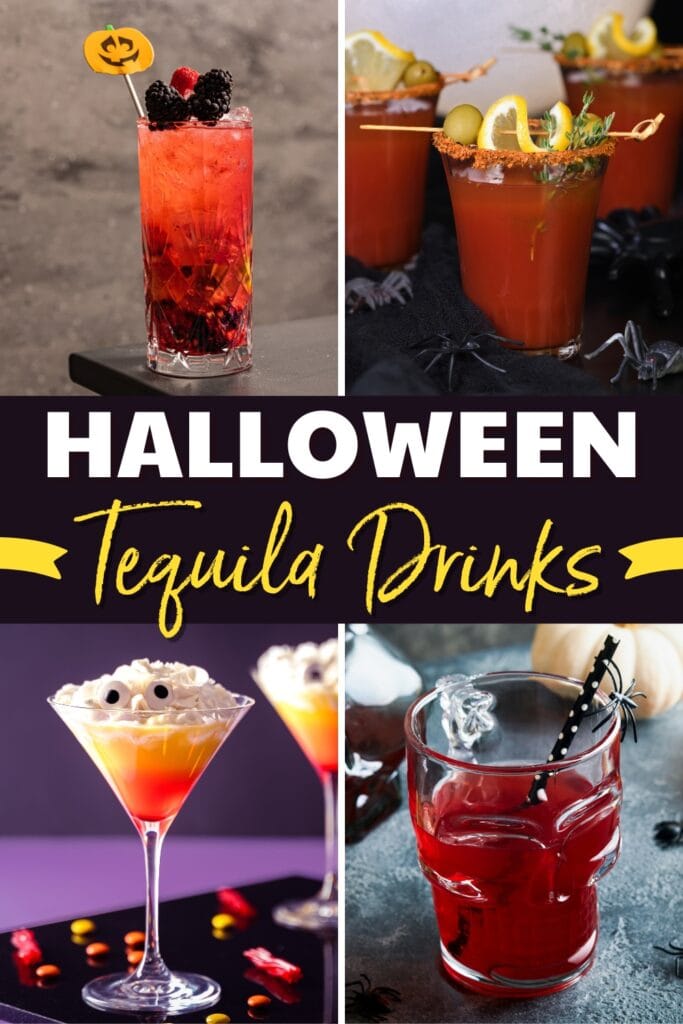Halloween Tequila Drinks