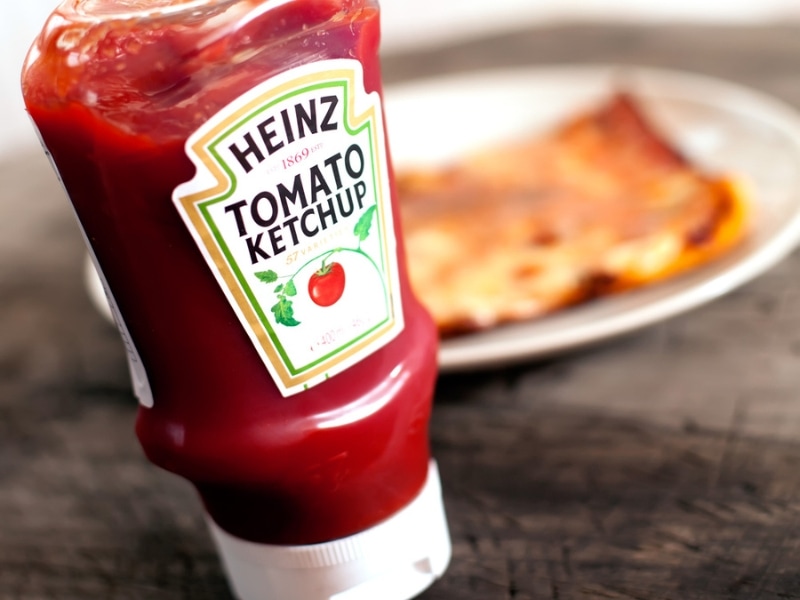 Bottle of Tomato Ketchup