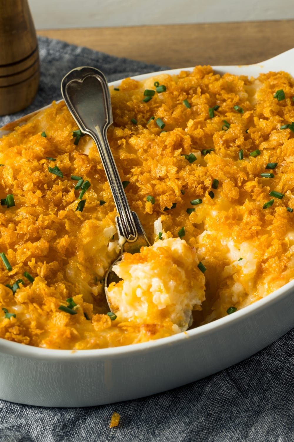 Homemade Funeral Potatoes with Herbs