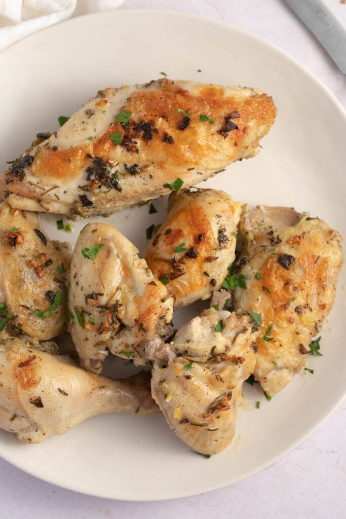 Homemade Greek Chicken with Lemon and Herbs