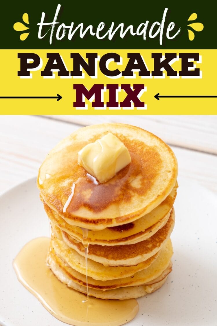 Homemade Pancake Mix (Easy Recipe) Insanely Good