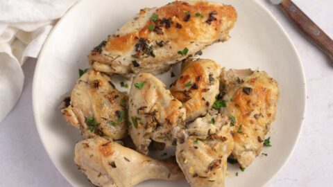Homemade Greek Chicken with Lemon and Herbs
