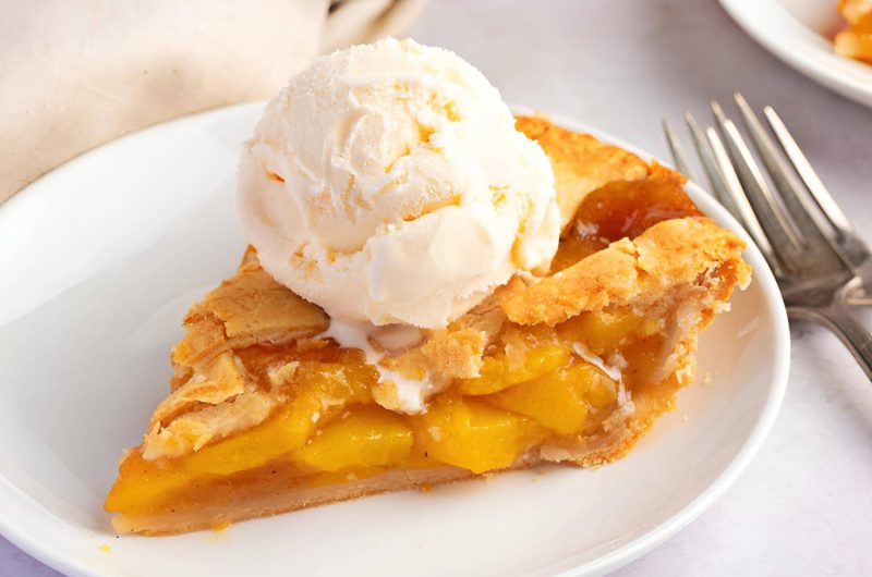  Peach Pie (Perfect Recipe)