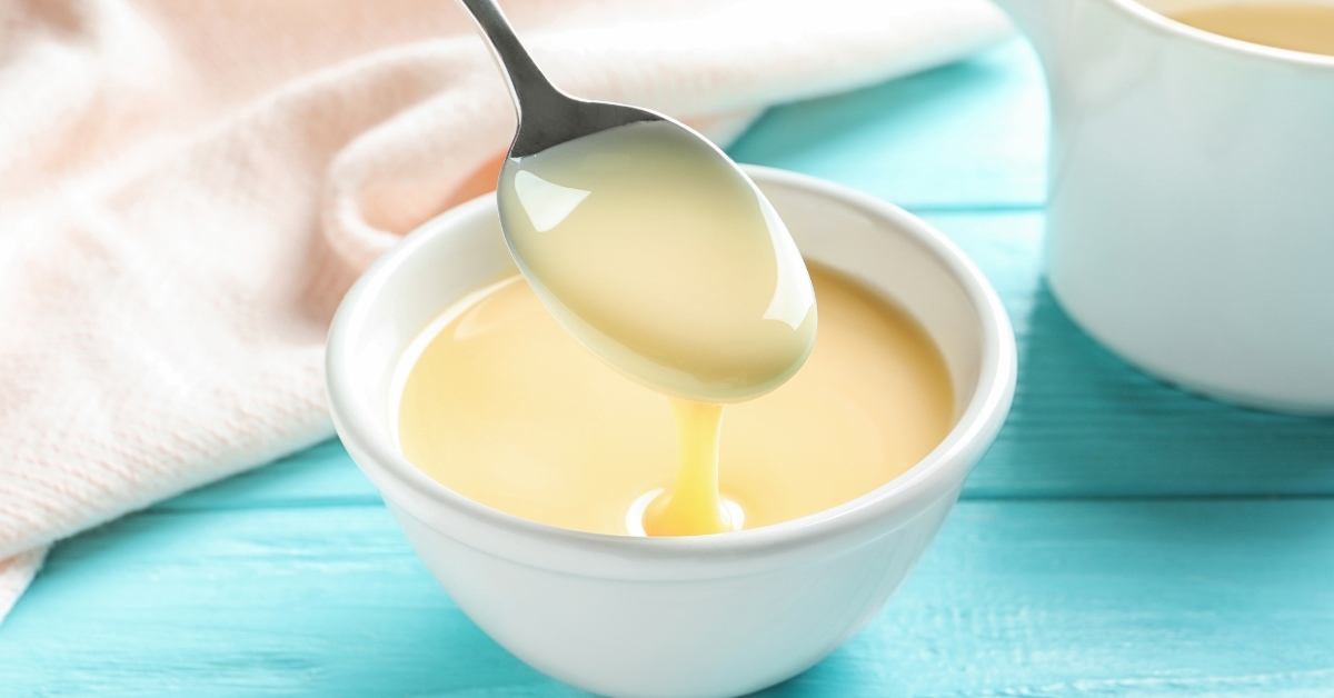 Sweetened Condensed Milk in a Bowl